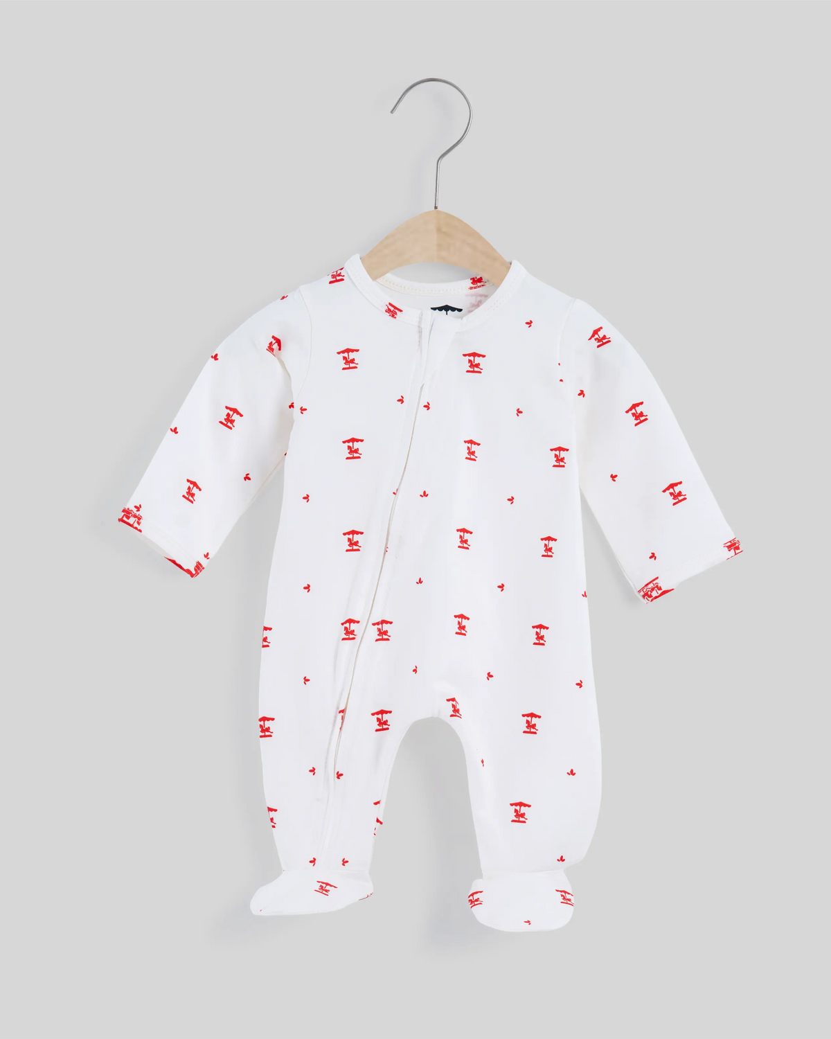 Dream Zip Bodysuit — Milky