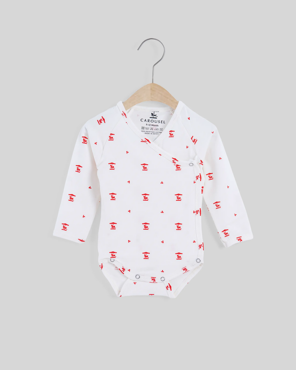 First Hug kimono Bodysuit — Milky