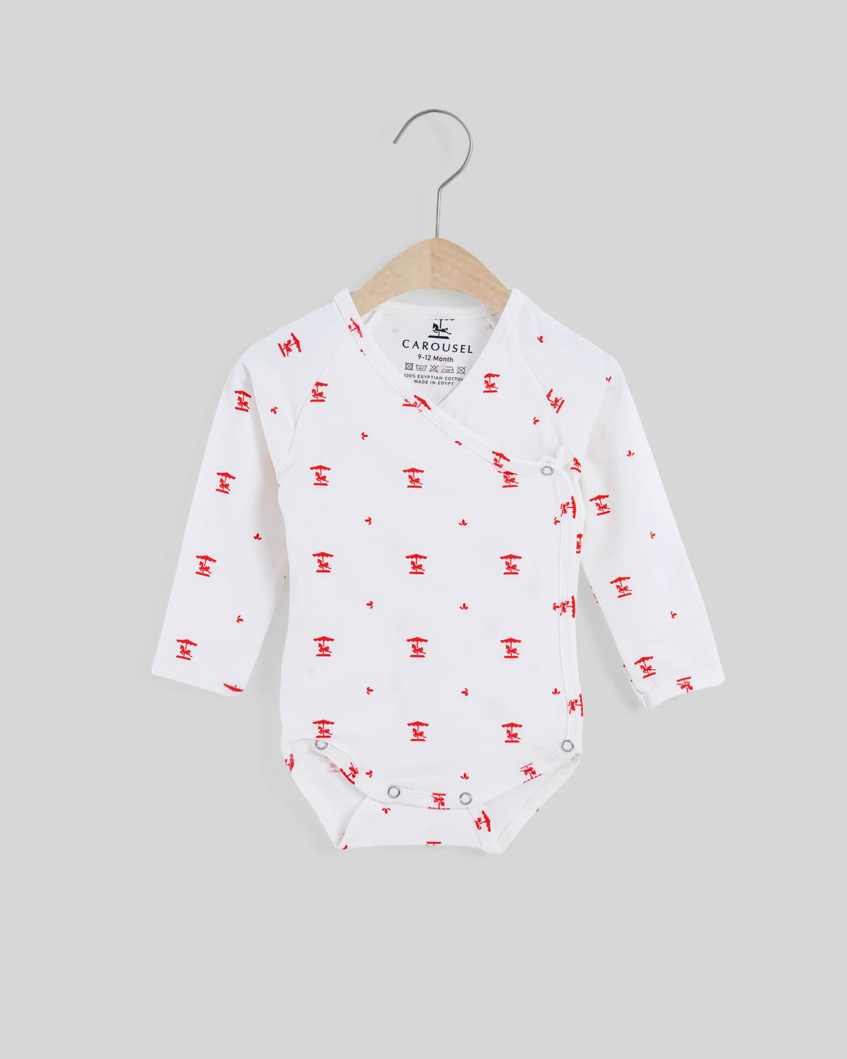 First Hug kimono Bodysuit — Milky