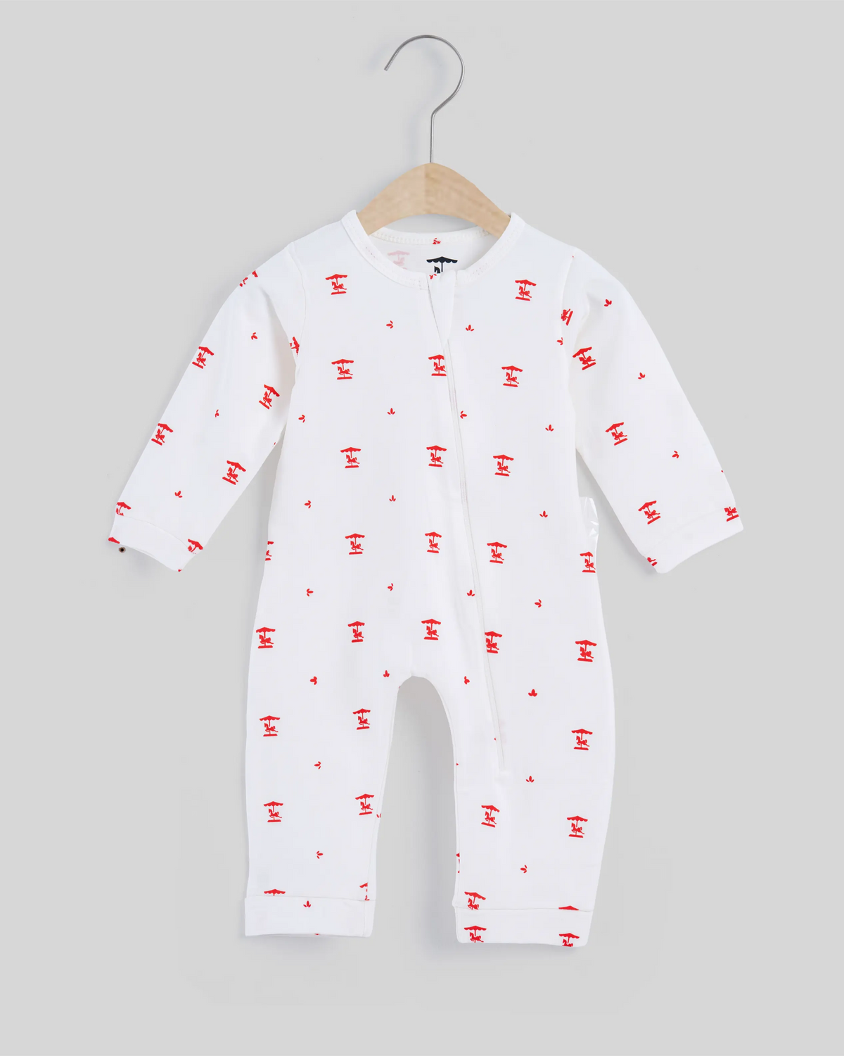 Dream Zip Bodysuit — Milky