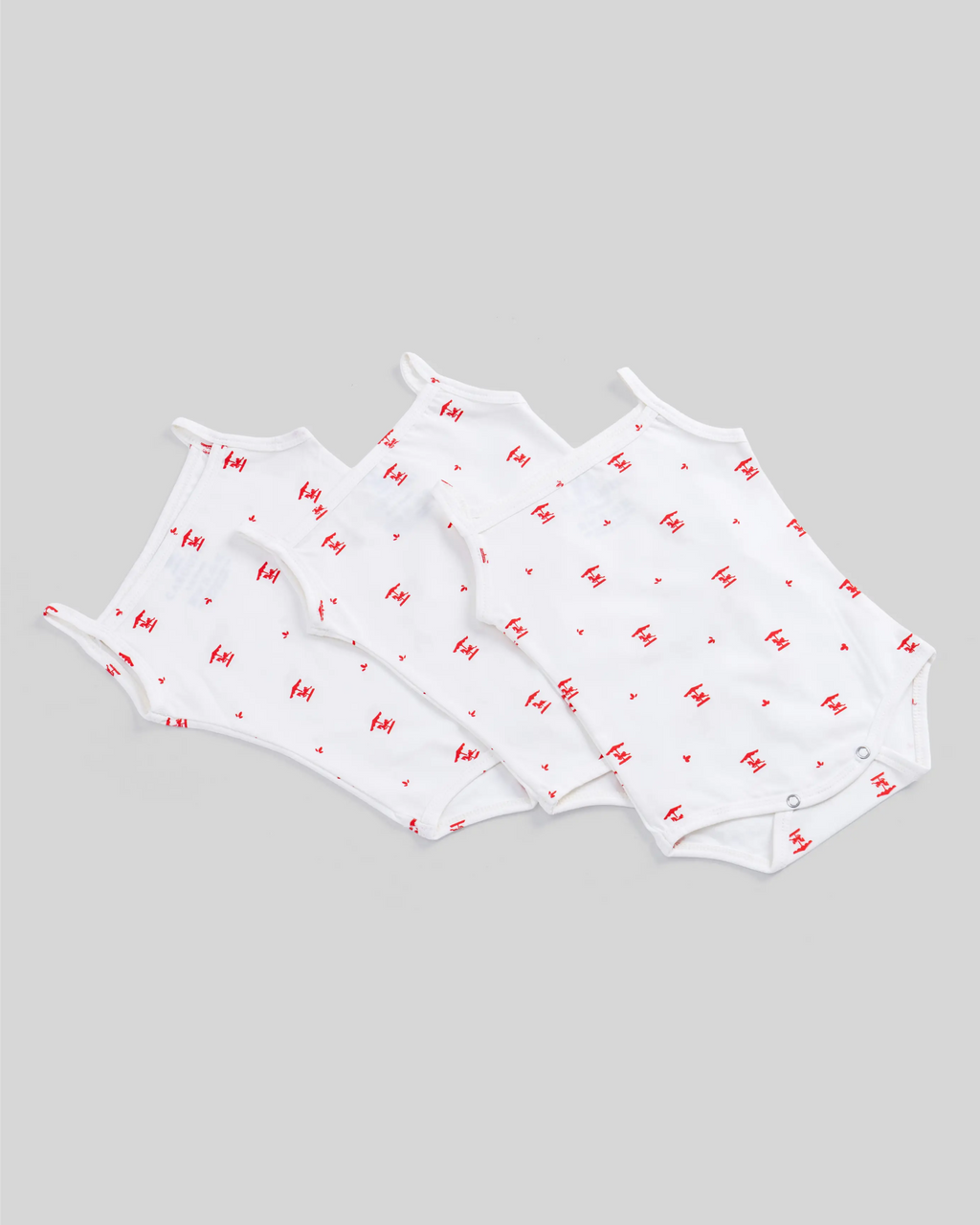 Little Breeze Sleeveless Bodysuit — Milky