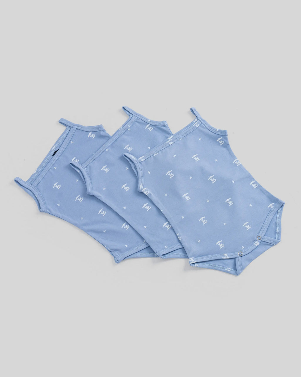 Little Breeze Sleeveless Bodysuit — Sky