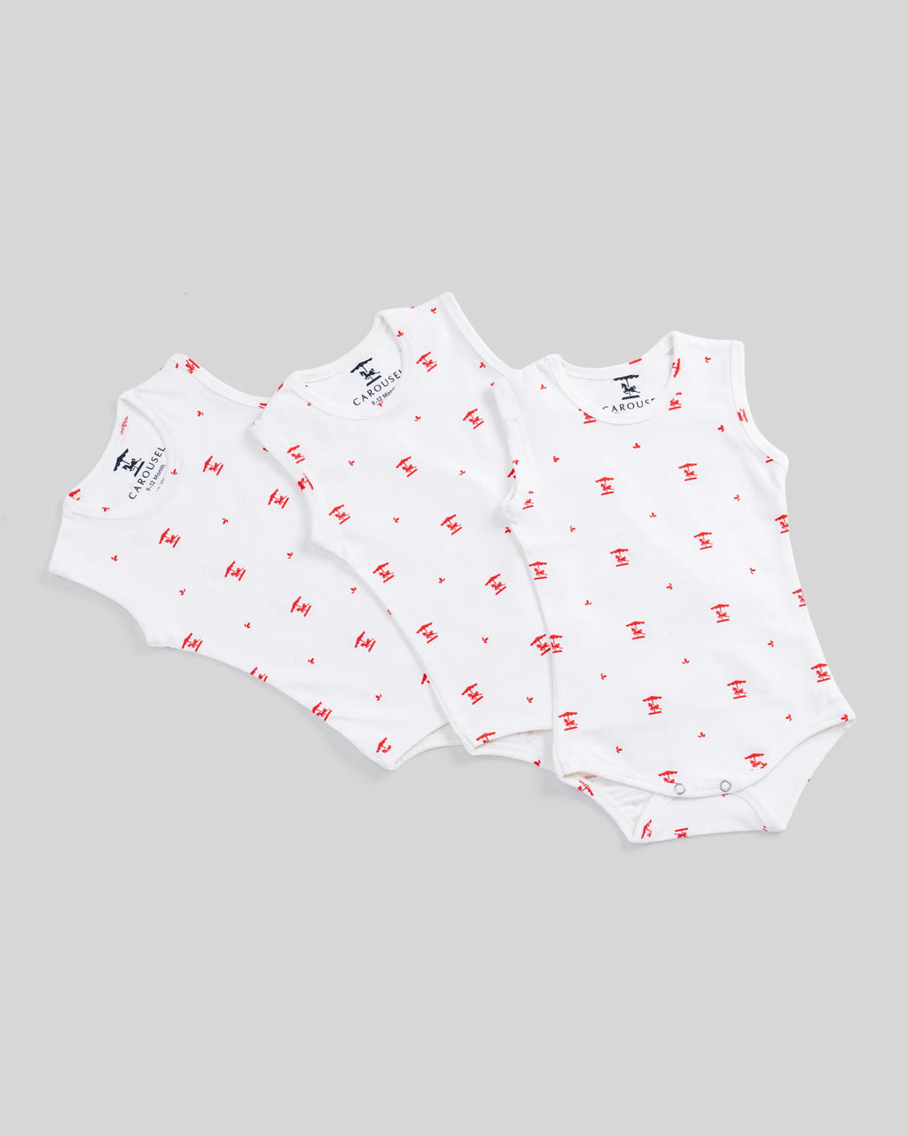 Playtime Cut-Sleeve Bodysuit — Milky