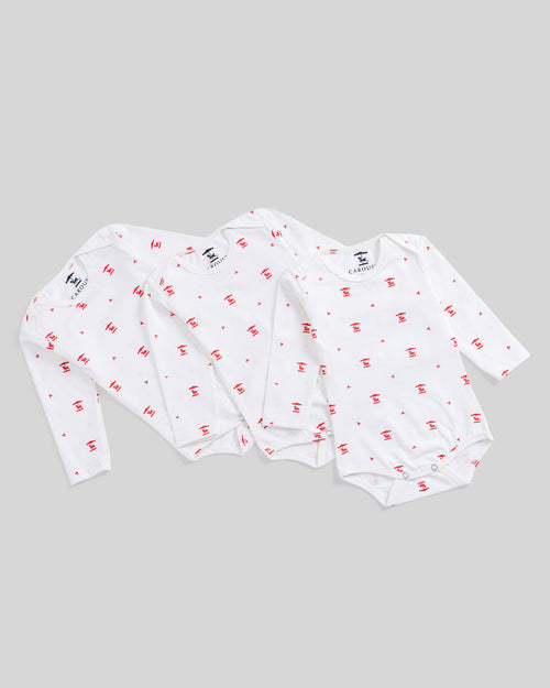 Cozy LongSleeves Bodysuit — Milky
