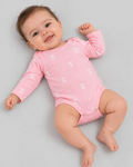 Cozy LongSleeves Bodysuit — Rosy