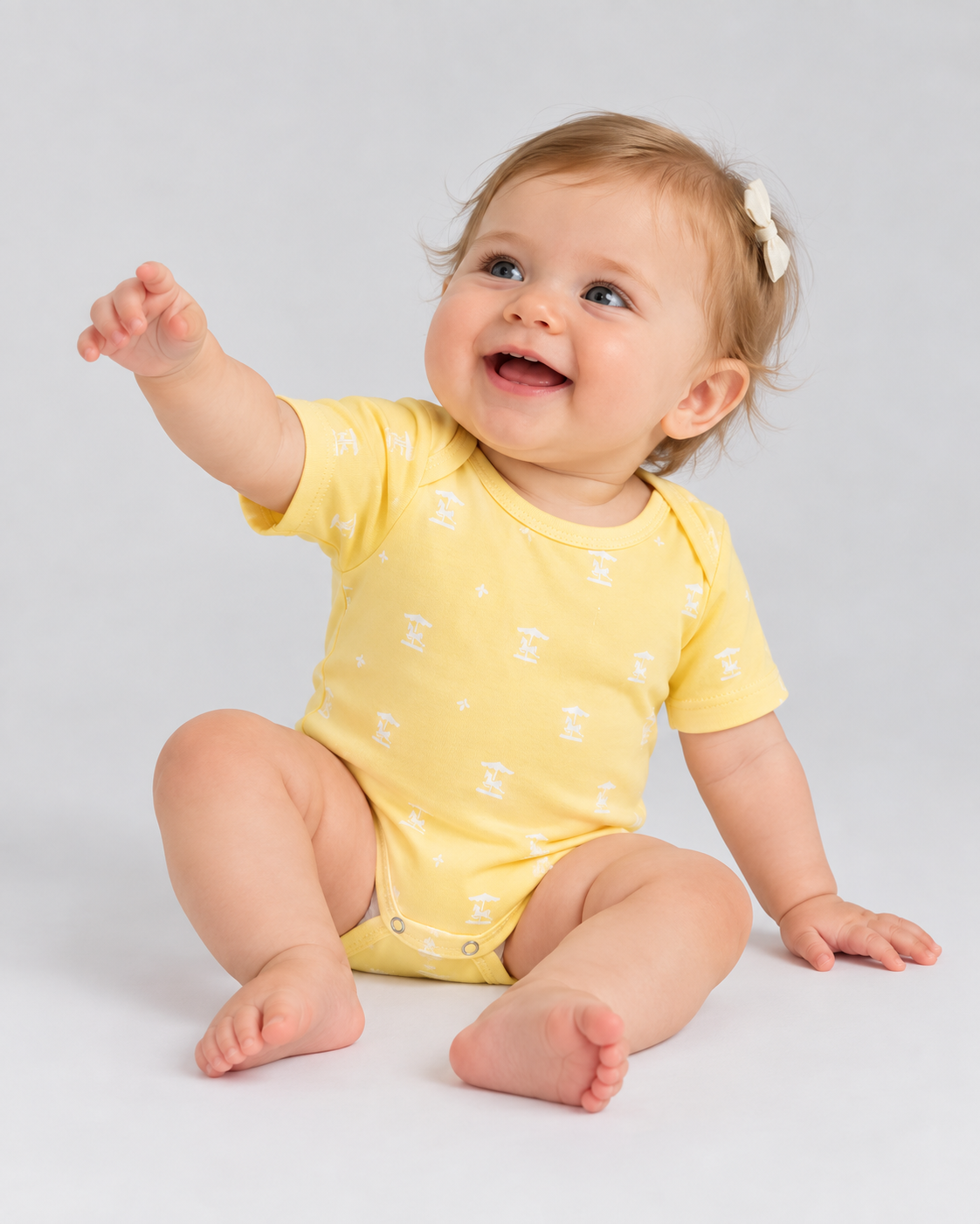 Essential ShortSleeve Bodysuit — Honey