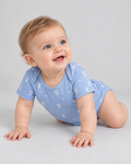 Essential ShortSleeve Bodysuit — Sky