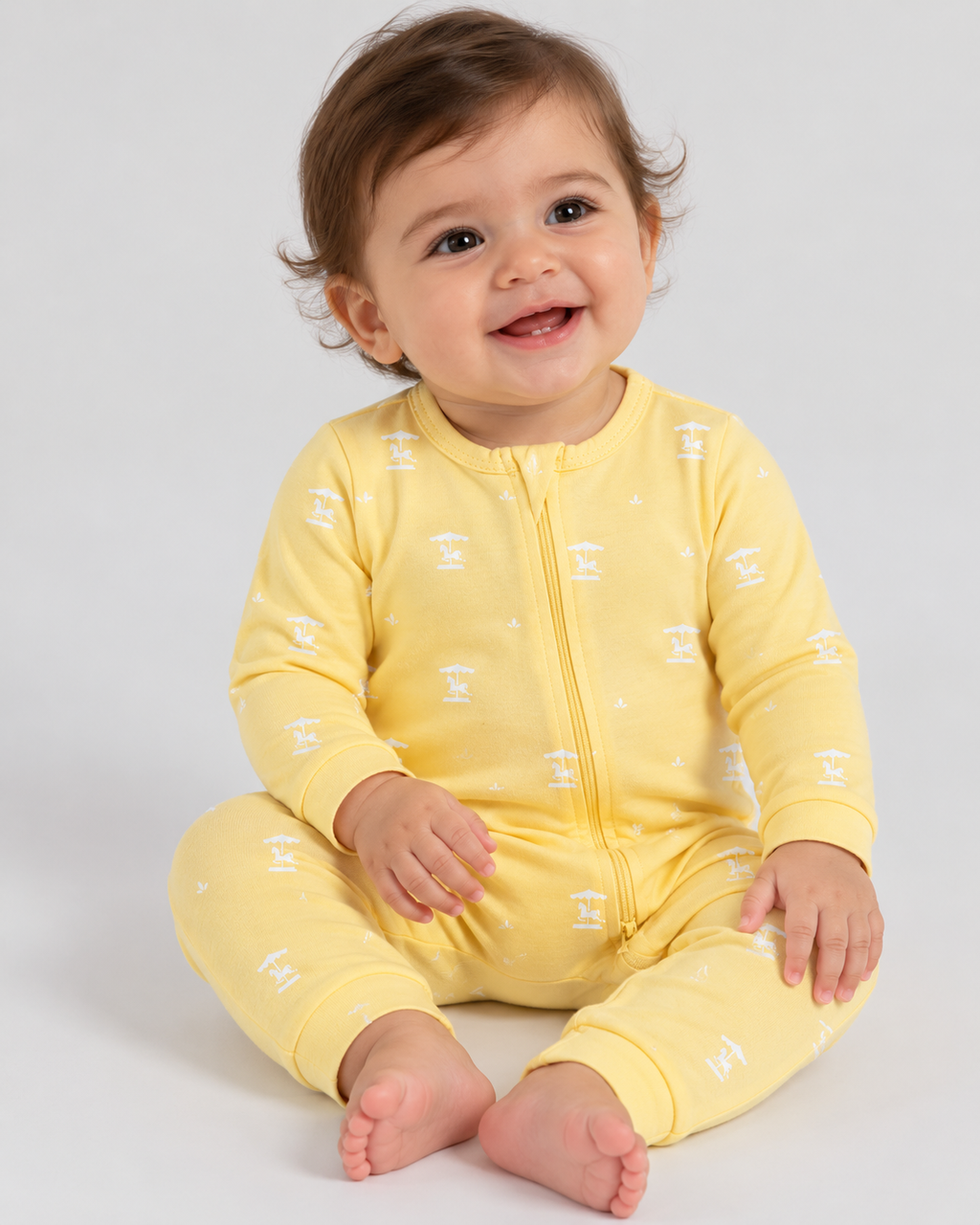 Dream Zip Bodysuit — Honey